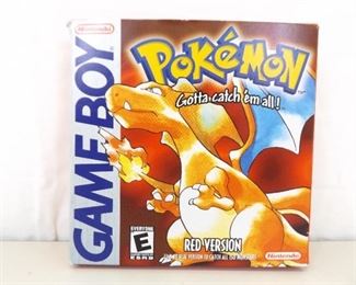 Original Box ONLY Gameboy Pokemon Red
