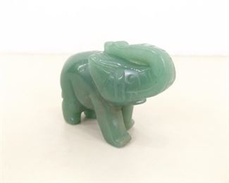 170 Gram Carved Jade Elephant
