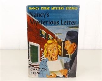 First Edition Book "Nancy Drew: Nancy's Mysterious Letter" by Carolyn Keene
