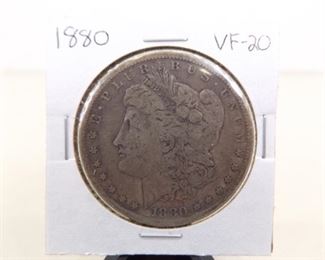 1880 Morgan Silver Dollar
