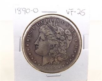 1890-O Morgan Silver Dollar
