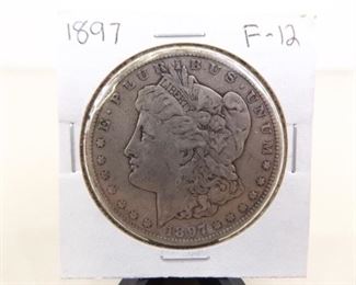 1897 Morgan Silver Dollar
