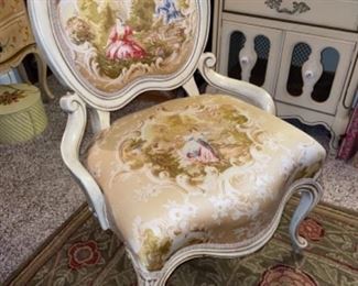 Vintage French Fragonard Chair
