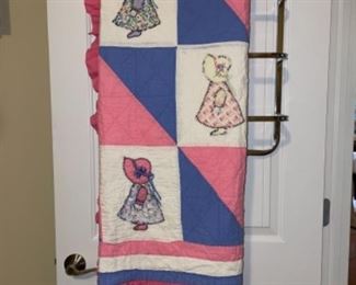 Vintage Dutch Doll Quilt
