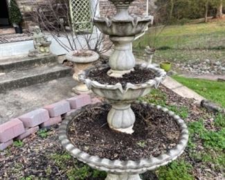 3 Tier Garden Fountain