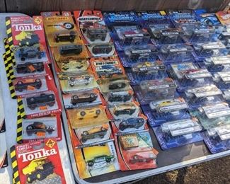 Diecast cars in package