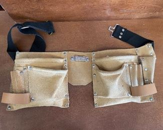 Adjustable Leather Tool Belt