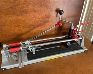 Like New 16 Inch Pro Tile Cutter  Central Forge Made in China. See Pics.