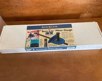 NEW Sure Loc Miter Gauge Rockler Woodworking and Hardware 