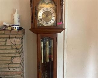 Grandfather clock $225