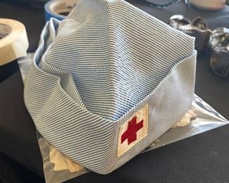 1950's Red Cross Nurses cap