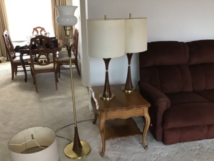 Rembrandt Mid Century Lamps