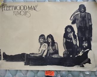 Vintage Fleetwood-Mac Rumours Poster