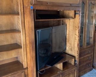 Ethan Allen Bookcases and Entertainment Unit