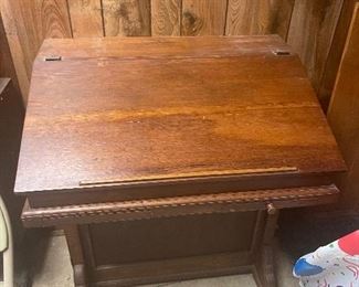 Antique Drawing desk $75