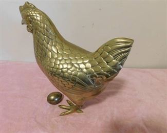 Brass Chicken & Egg