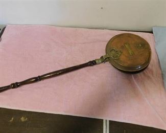 Antique Brass Cleaning Pan