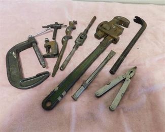 Lot of Work Bench Tools