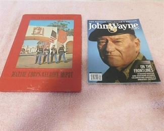 Marines & John Wayne Books