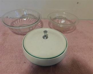 Three Serving Containers