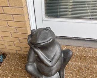 fun frog fountain