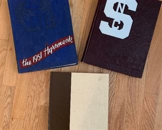 The Agromeck - NC State Year Books - 1951, 1952 & 1979 