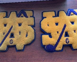 Vintage High School Golf Letters for Jacket 