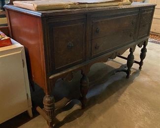 Depression Era Buffet/Server