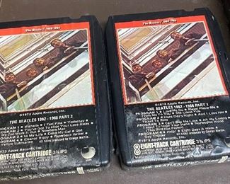 Beatles 8 Track Tapes 