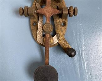 Antique telegraph key