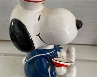 Vintage collectible musical Snoopy- works