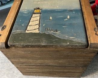 Nautical wood box