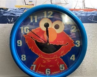 Sesame Street clock