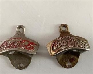 Vintage Coca Cola bottle openers
Star X