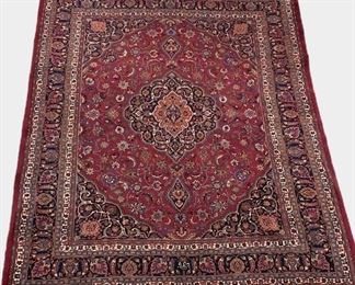 
Mashad Persian Wool Rug. 104" W x 122"L.