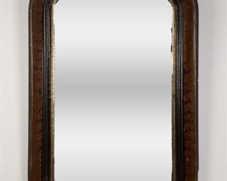 325	Gilt and Walnut Wall Mirror	Curved top with gilt edge. 28" H x 19" W.
