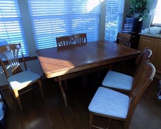 BUY IT NOW........Dining table and chairs