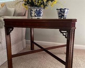 Lane Chippendale side table 