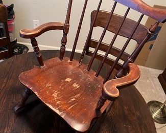Child's rocking chair 