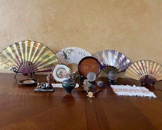 Asian Fans And Trinkets
