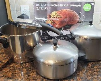Roaster , pots , pressure cooker
