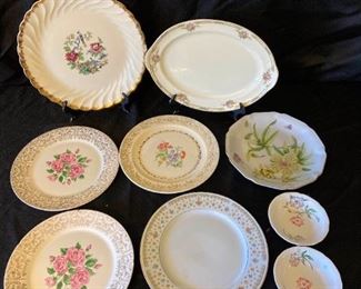 Floral Dish Mystery Lot