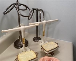 Towel Holders and Soap Dishes