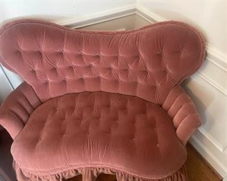 Upholstered Chair and a Half