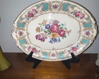 Rose Floral Platter