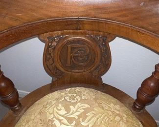 Carved Wooden Chair