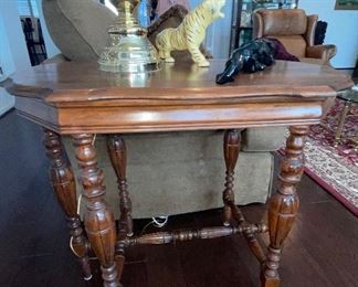 Vintage Oak Side Table
