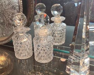 Cane Crystal Cruets, Baccarat obelisk