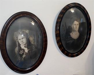 Convex Antique Framed Photos