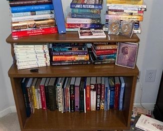 Mid Century Book Shelf, Lots of Books